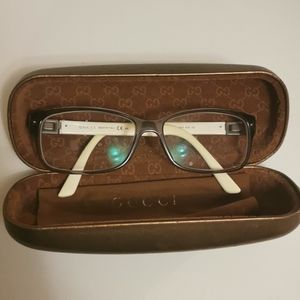 Gucci square frame optical glasses
